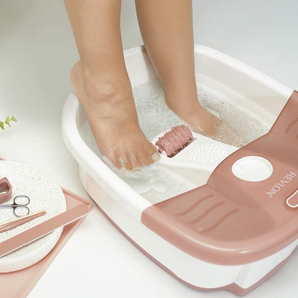 9x1 Pediprep Spa Pedicure - Waterproof Control Bubbling Massage Foot Bath for Relaxing Pedicure, Foot Soak, and Foot Spa Treatment, with Adjustable Heat and Soothing Vibrations