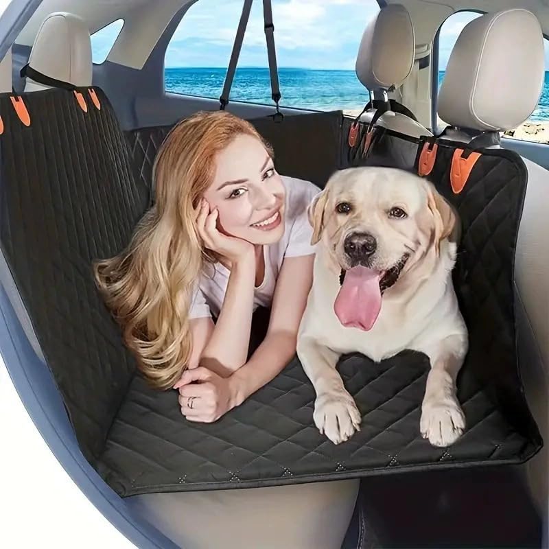 Waterproof Pet Seat Cover – Black – 137 * 147cm