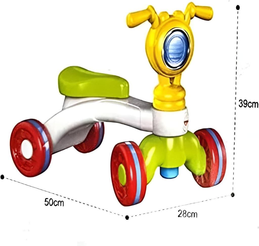60 Pieces Colorful Balloon-Shaped Ride-On Toys for Preschoolers - Red (Green – and Yellow)