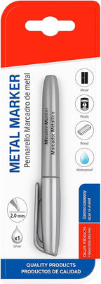 144 Pieces Metal Markers (14.5cm – 2mm Tip – Durable Garay for Precise Marking)