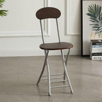 72 Pieces Homestyle Wooden Folding Stools (With Back Support)