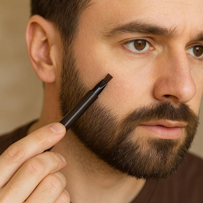Beard Filler Pen, Fast Camouflage, Natural Hair Grower, Male Mustache Repair Shape, Beard Growth Pencil, Waterproof Tools