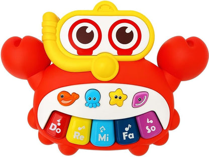 Baby Musical Toy Cute Crab with Music and Lights For Babies and Toddlers