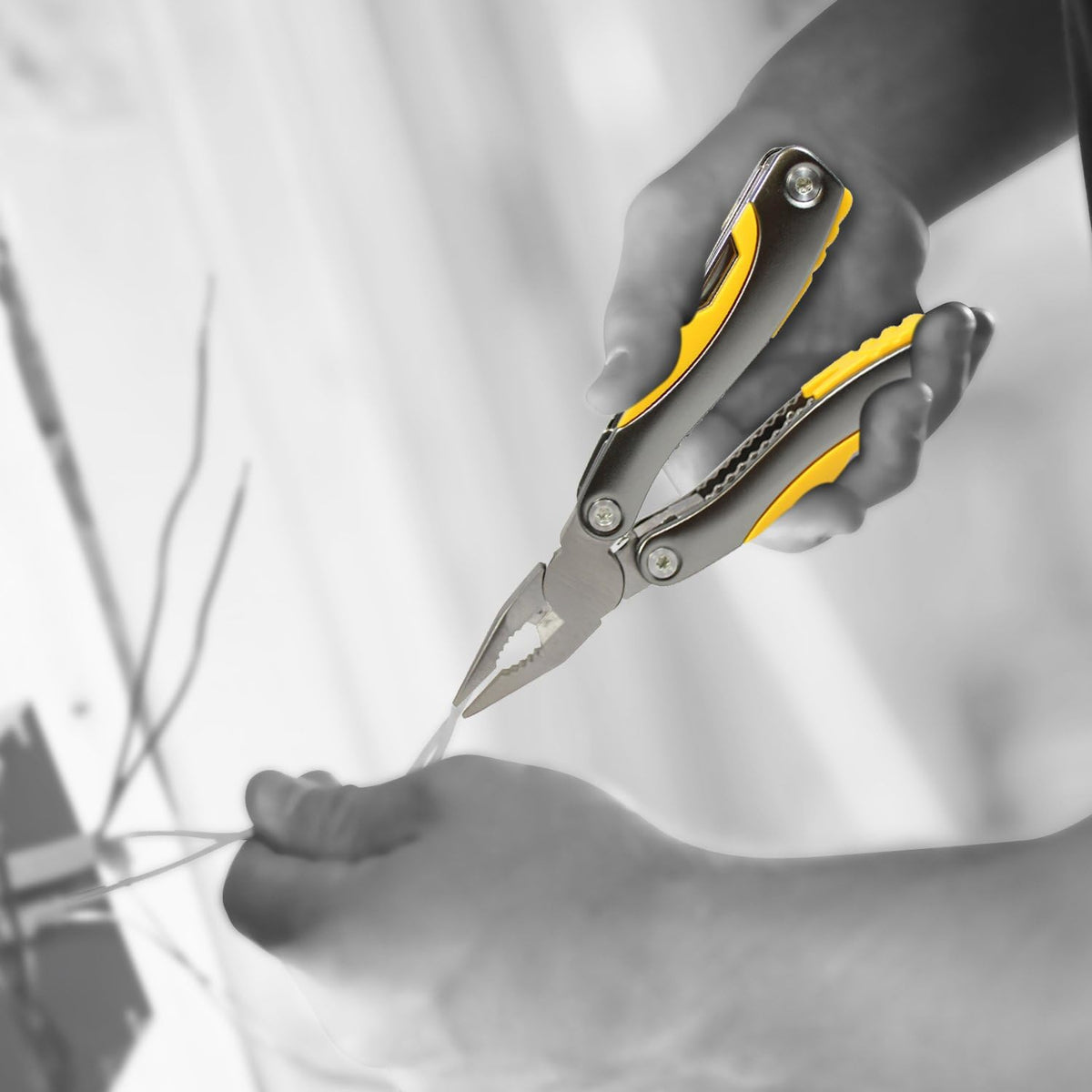 96 Pieces Multitool Pliers - 14-in-1 Stainless Steel Multi Tool Pocket Knives with Screwdriver (Bottle Opener – Wire Cutter – and Saw - Portable Survival Gear for Camping – Hiking – Emergency – and DIY)