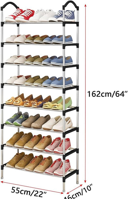 Shoe Rack, 10 Tier, Organizer, Random Color