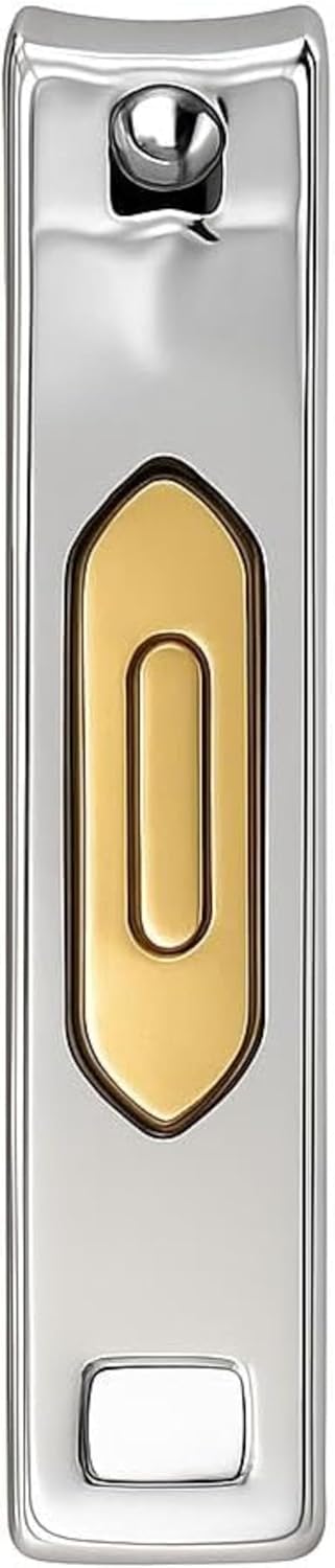 120 Pieces Gold Nail Clippers (8.9x1.1cm – Compact Fingernail & Toenail Cutter Travel Manicure Tool)