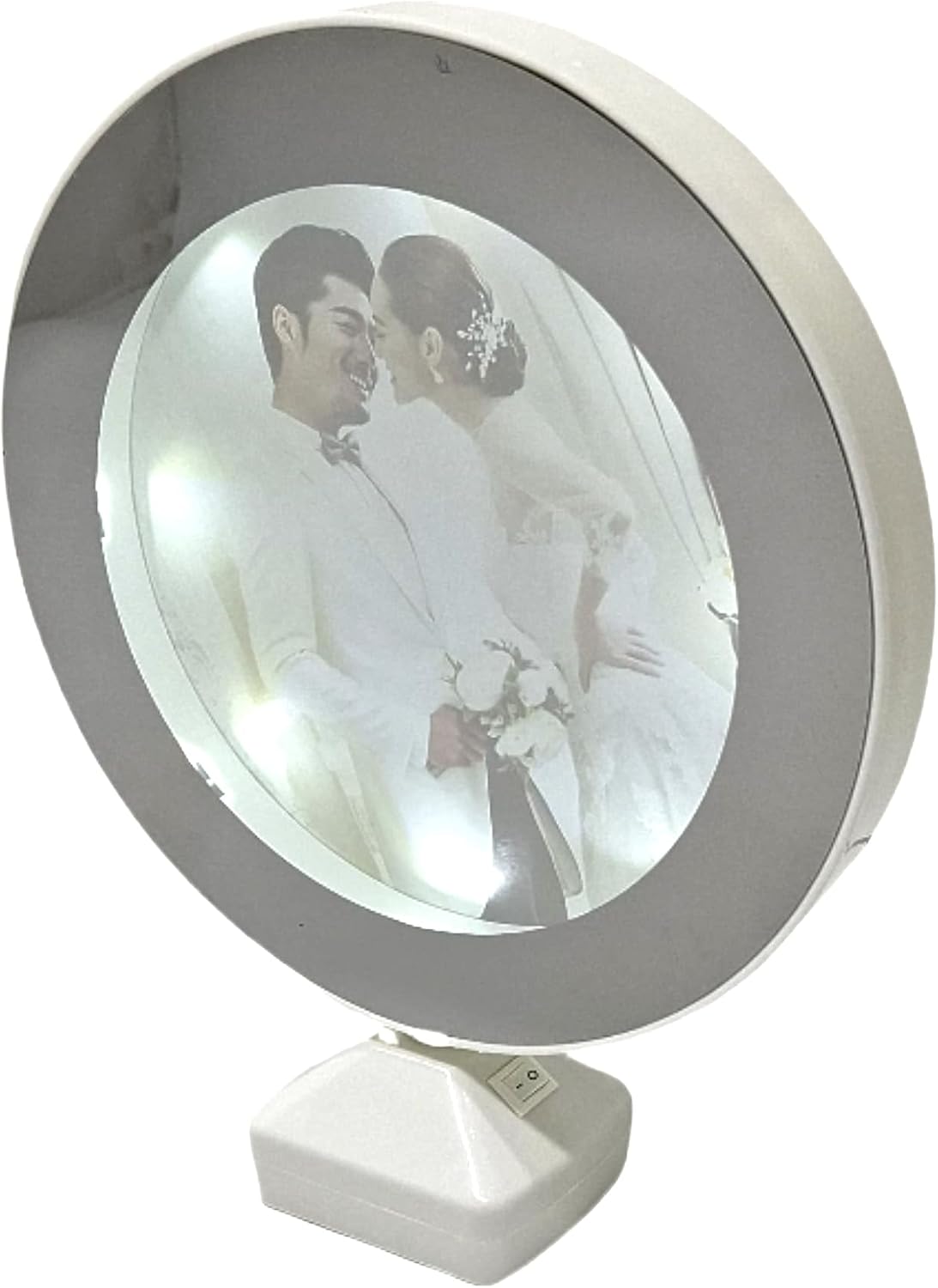 Enchanting Magic Mirror Photo Frame 25x25cm – Decorative Home Wall Art