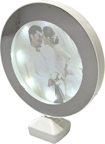 Enchanting Magic Mirror Photo Frame 25x25cm – Decorative Home Wall Art
