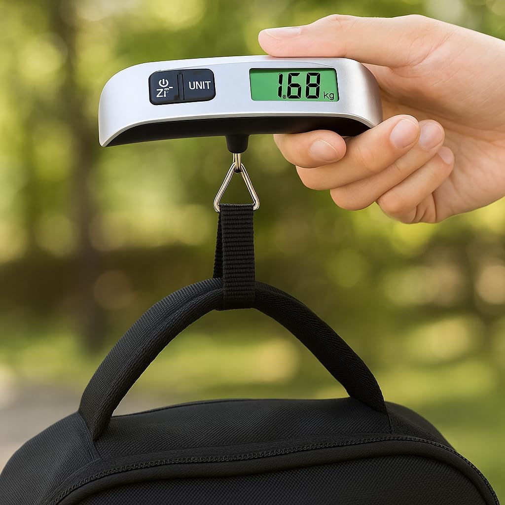 96 Pieces Portable Hanging Digital Scales (50kg – LCD Digital Display – Mini Electronic – Fishing Luggage Scale)