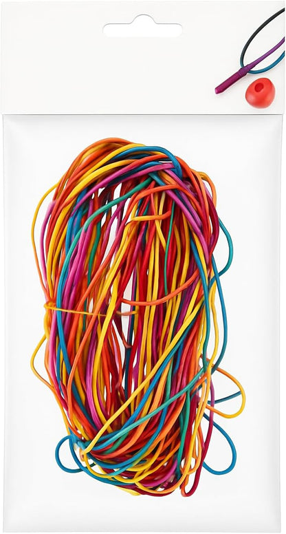 Braided Rope 25 Pieces 1M Mixed Colors for Crafting and DIY Projects