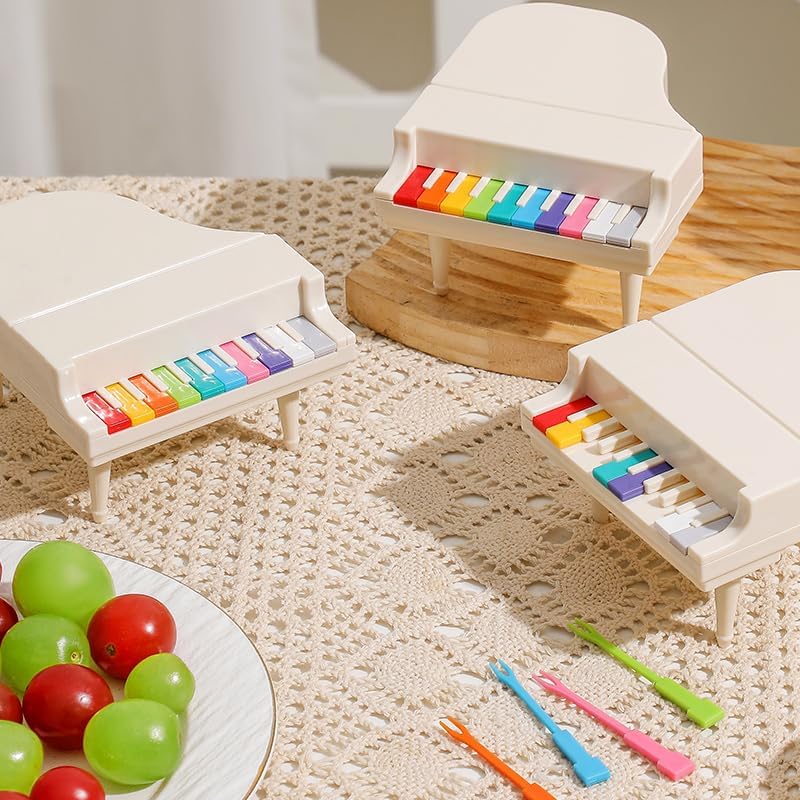 Piano Fruit Fork – Unique Black Design – 0.072 kg