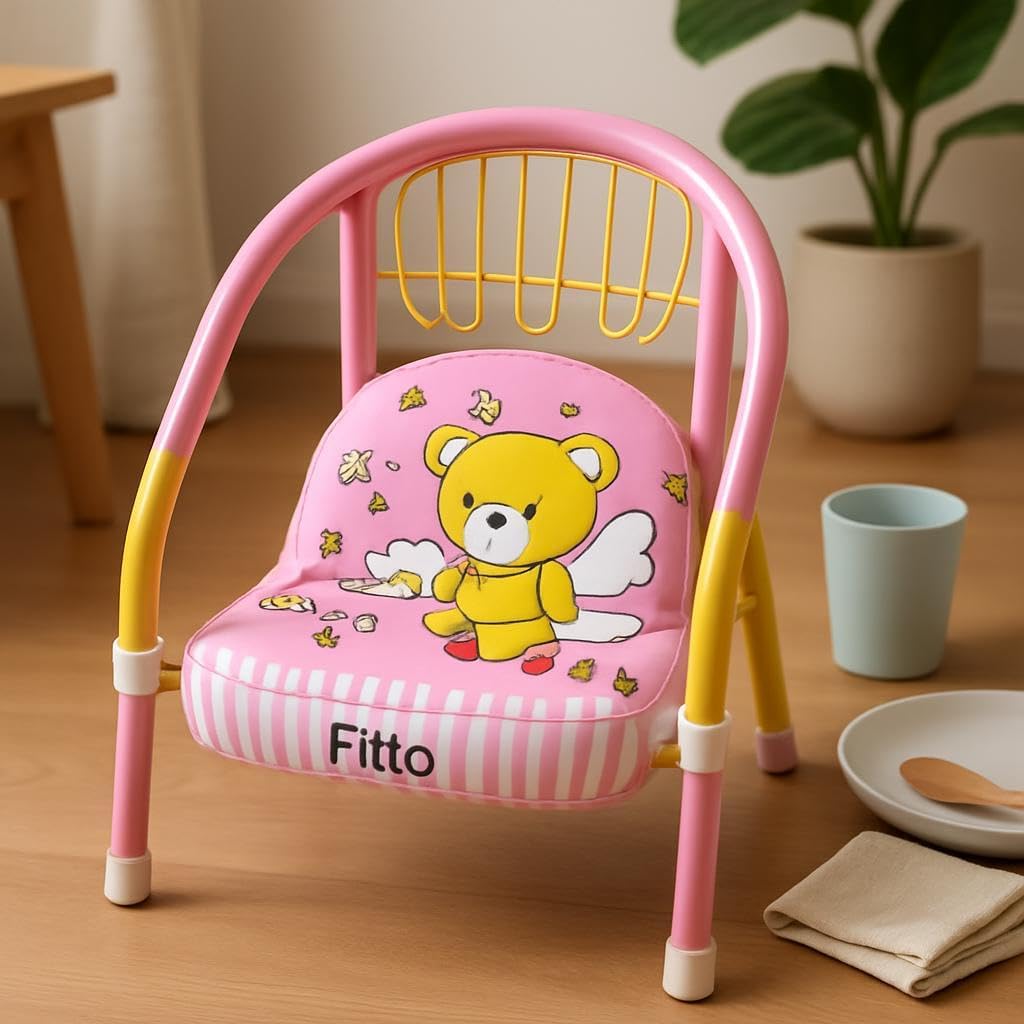 Inflatable Baby Chair - Metal Kids Feeding & Study Chair