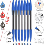 96 Pieces 7-Pieces (1.0mm Ball Point Pen Set 15cm Assorted Colors)