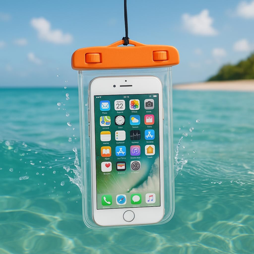 144 Pieces Universal Waterproof Phone Dry Bag Cases (Swimming – Underwater Mobile Phone Holder Cover – IPX8 Aqua Protection for Smartphones & Accessories)