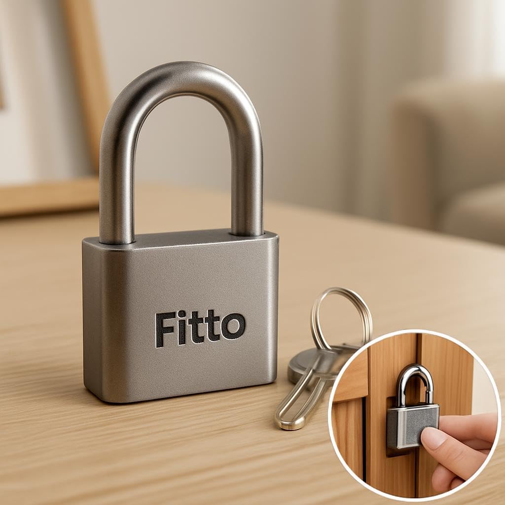 120 Pieces 40mm Padlocks with Key - Durable Security Lock for Home (Office – and Travel)
