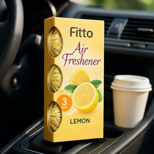 Car Air Freshener Scent Pack of 3 Long Lasting Hanging Perfume for Car Interior