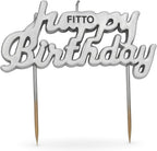 240 Pieces 1Pc Happy Birthday Letter Cake Candle -s (Cake Decoration – Birthday Cake Topper)