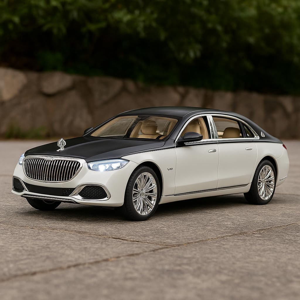 Rolls-Royce Model Car Alloy Diecast 1:32 Scale, White - Luxury Collectible Toy Car, Perfect for Display & Gift, Detailed Interior & Exterior, High-Quality Build, Ideal for Car Enthusiasts