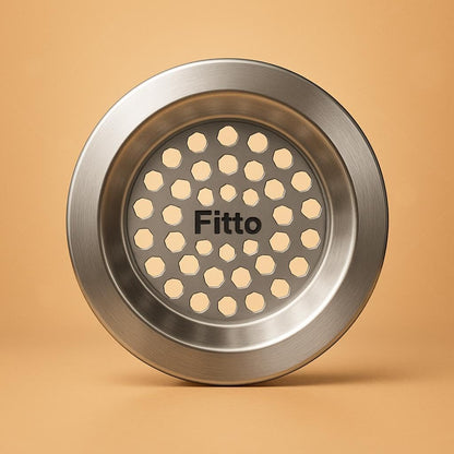 Stainless Steel Sink Strainer – Durable Kitchen Drain Filter, 2-Piece Set, Silver, 20x10 cm