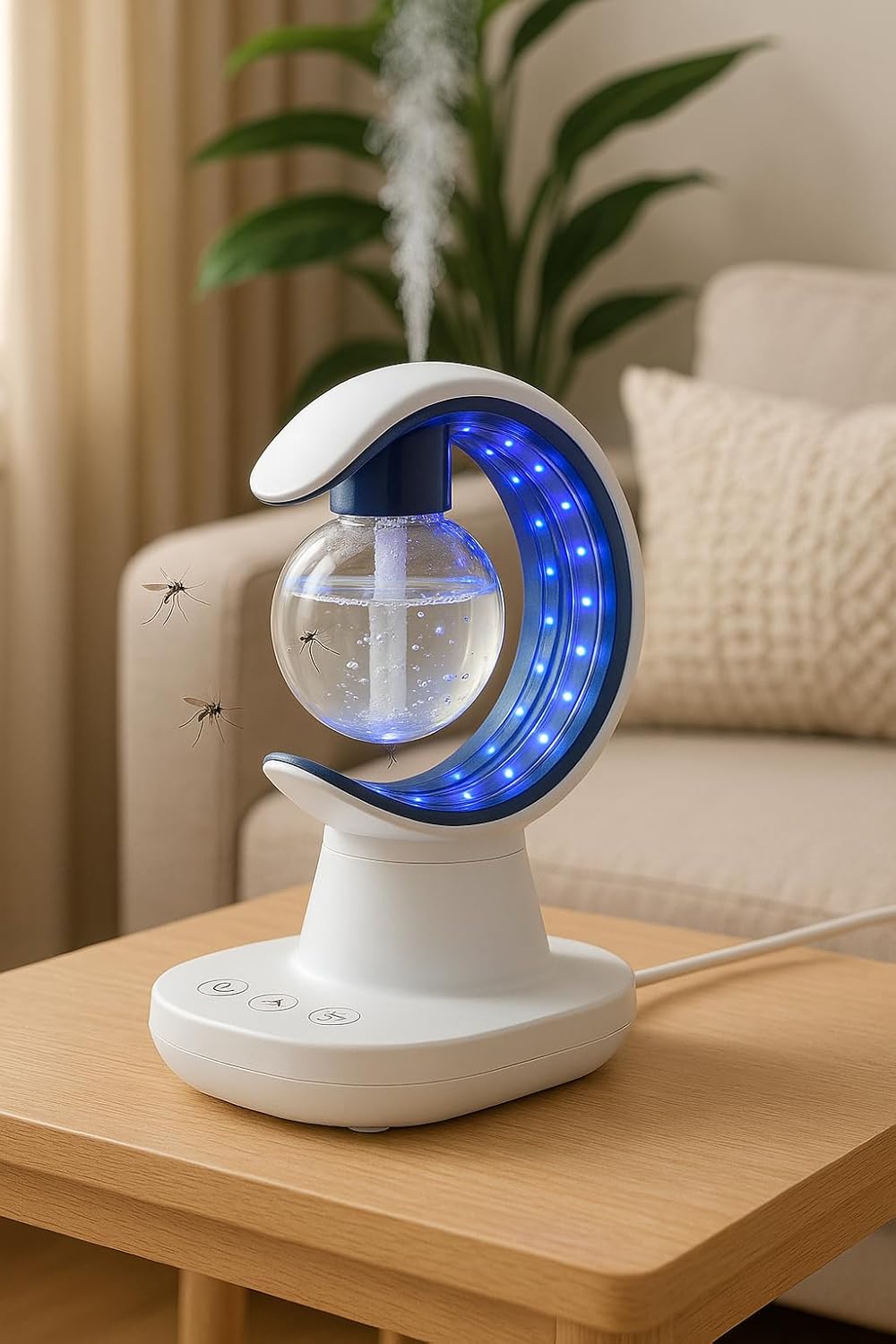 72 Pieces Electric Mosquito Killer Lamps (Humidifier – Night Light – Enhance Comfort – Banish Bugs)