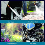 60 Pieces 48V High Pressure Washer - Car Washing Machines (Portable Electric Pressure Cleaner – Powerful 1800W – Ideal for Cars – Bikes – Driveways – Patios & Outdoor Cleaning)
