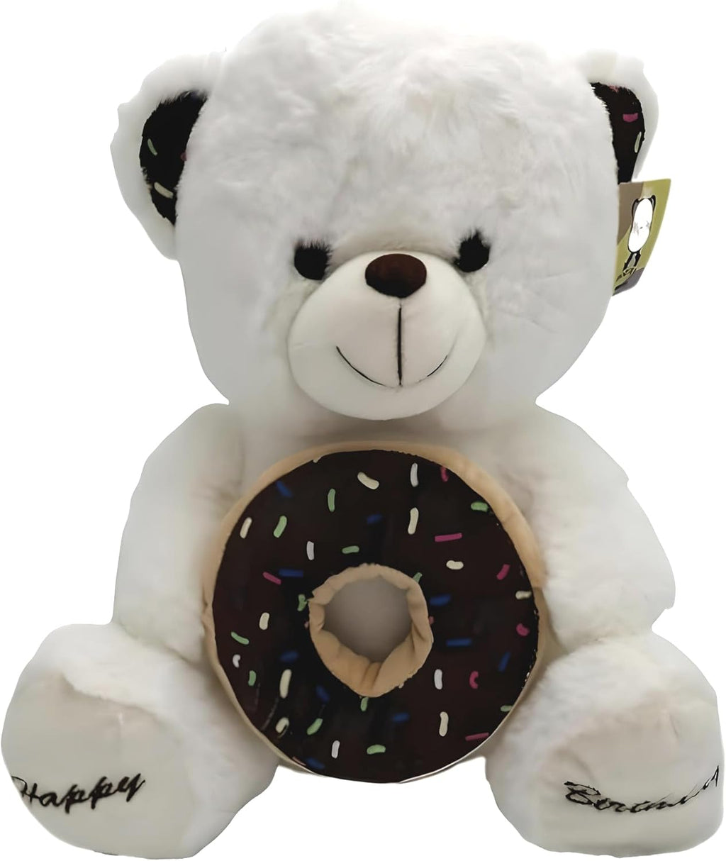 72 Pieces 40 cm White Teddy Bear Plush Toys for Kids (Baby – and Home Décor)