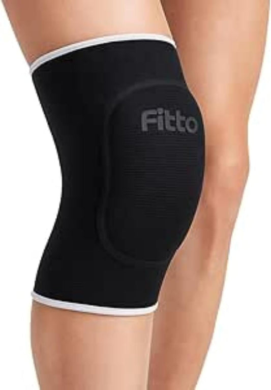 Thickened Sponge Knee Brace Protector - Computerized Three-Dimensional Weaving for Enhanced Support