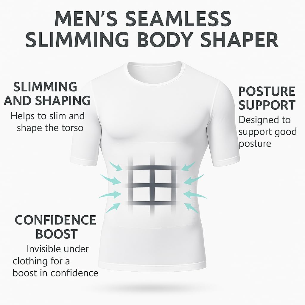 Seamless Slimming Shapers for Men