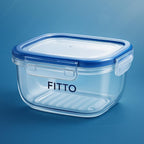 96 Pieces 1.4L Rectangular Food Containers (Airtight – BPA-Free – and Microwave Safe for Durable Food Storage)