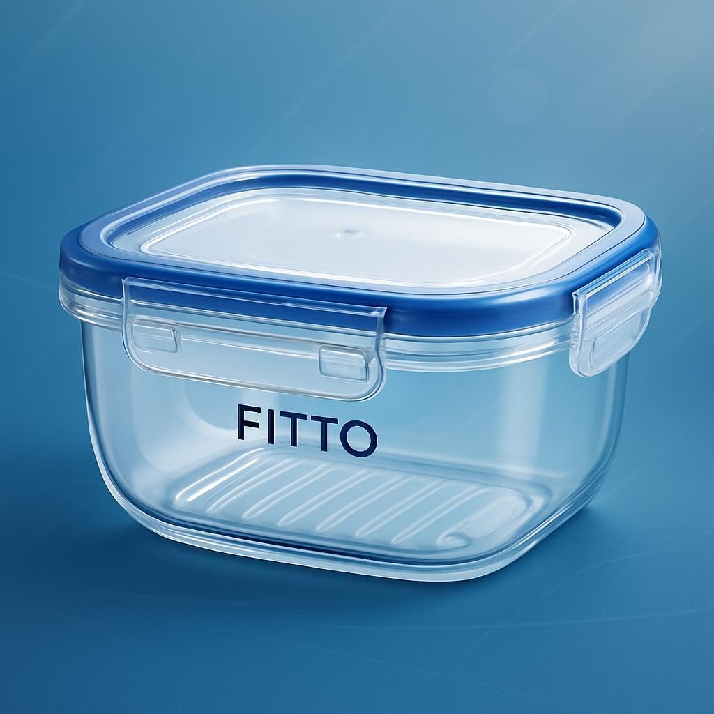 96 Pieces 1.4L Rectangular Food Containers (Airtight – BPA-Free – and Microwave Safe for Durable Food Storage)