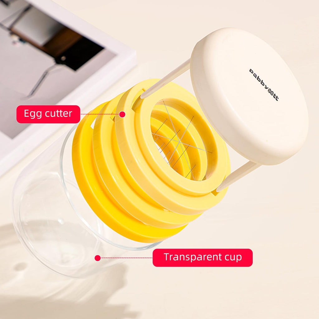 96 Pieces Egg Cutters (Yellow)