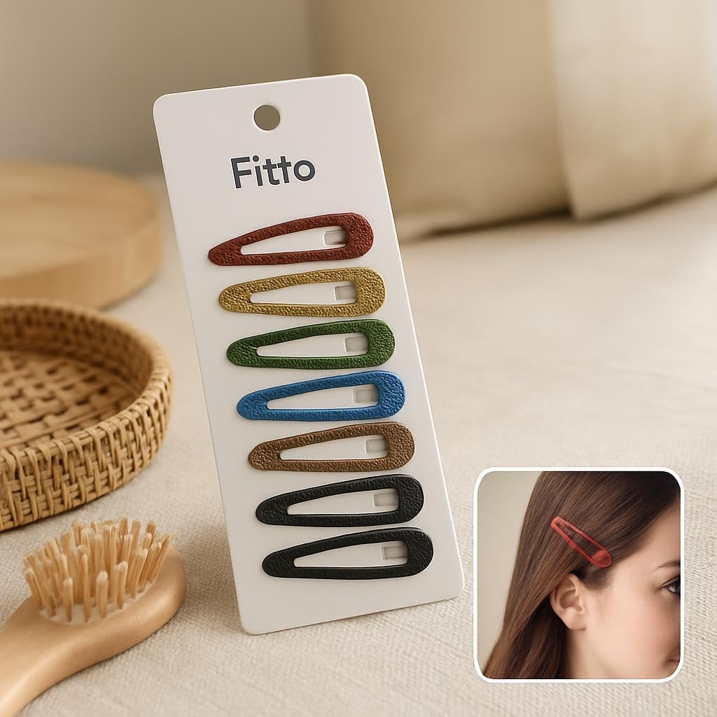240 Pieces Tic Tac Hair Pins (Pack of 10 – Assorted Colors for Stylish Hair Accessories)