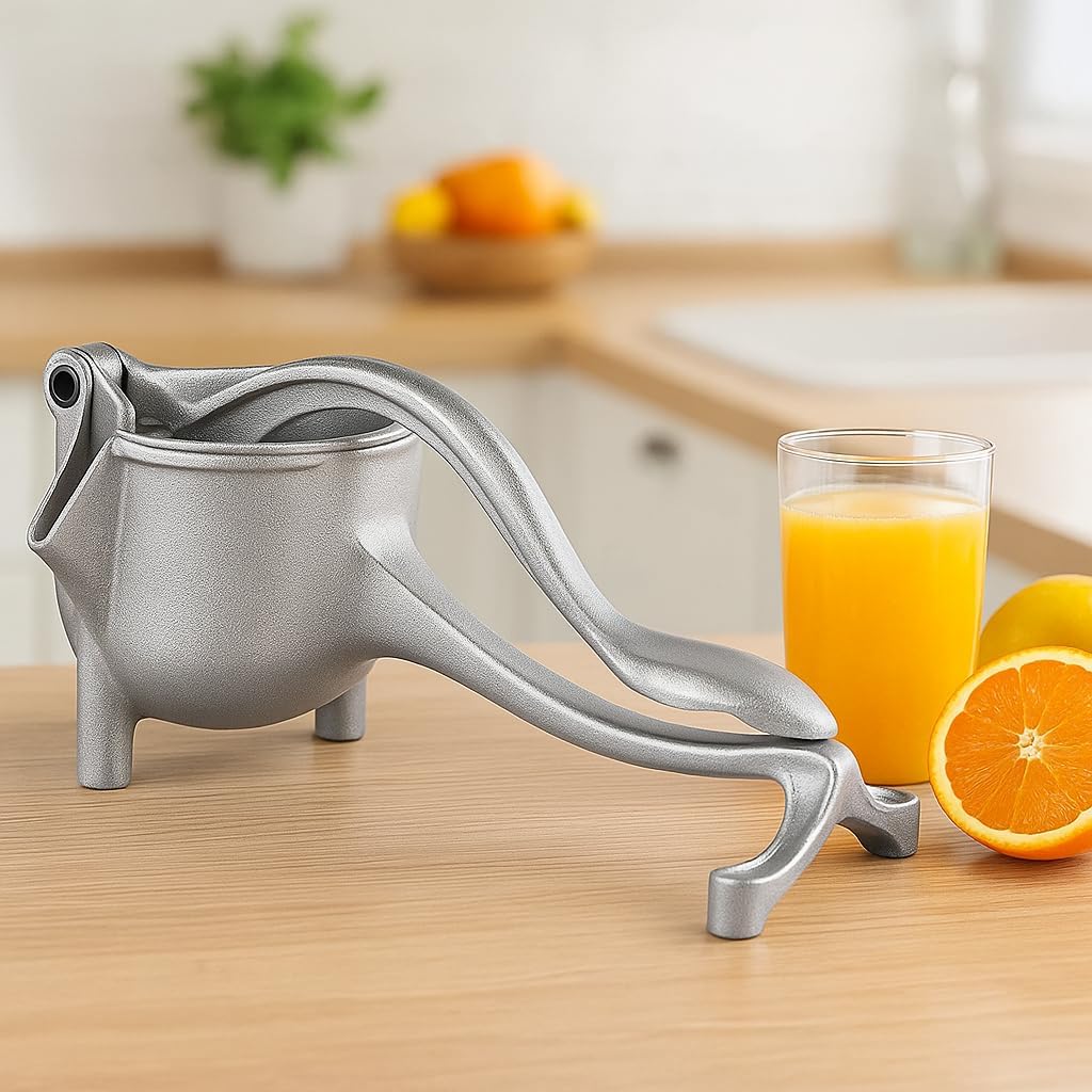 96 Pieces Manual Fruit Juicer Stainless Steel - Heavy Duty Citrus Press Juicers for Fresh Juice (Easy to Clean – Portable and Compact Design for Home and Travel – Ergonomic Handle for Effortless Juicing)