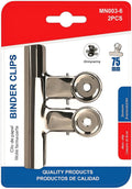 120 Pieces Binder Clip 2 Packs (75mm – Large Paper Clamps for Office and Home Organization)
