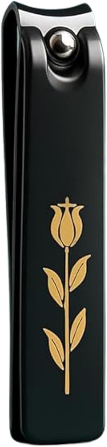 Nail Clipper Set 12 Pack Black - Stainless Steel Nail Clippers for Fingernails & Toenails with Nail File & Cleaner Manicure Pedicure Kit