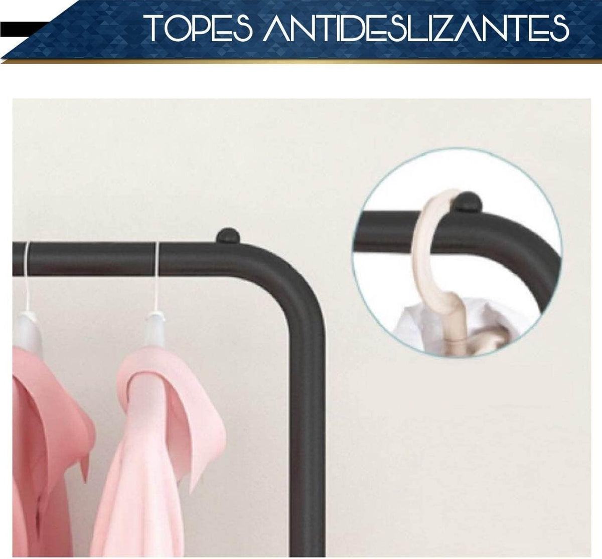 72 Pieces Clothes Racks with Bottom Shelf (Sturdy Black Metal Garment Rack with Storage Shelf for Hanging Clothes – Coats – Jackets – and Organizing Shoes – Accessories – and More)