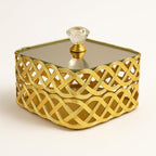 96 Pieces Golden Candy Holder Boxes for Home Decor and Storage