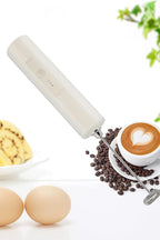 96 Pieces Milk Frothers for Coffee (Battery Powered Handheld – Stainless Steel Electric Whisk Beater – Mini Foamer for Frappe – Cappuccino – Hot Chocolate – Lattes – Egg)