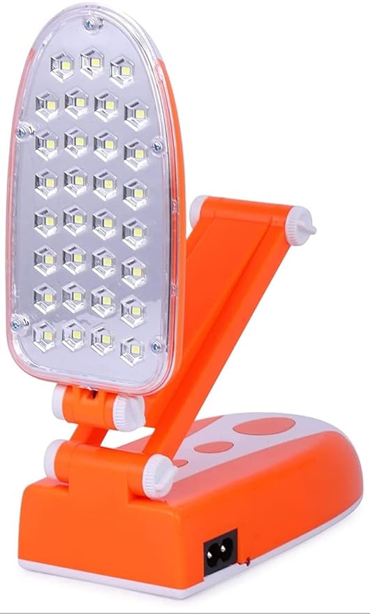 Fitto Table Lamp LED Light, Rechargeable, 2-Brightness Level, For Reading, Emergency USB Light