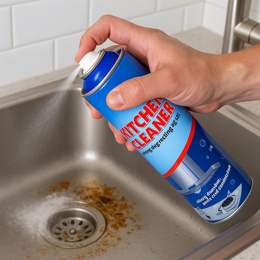 96 Pieces Heavy-Duty Kitchen Degreaser - Multi-Surface Cleaners for Grease (Oil – and Stains - All-Purpose – Non-Toxic – Biodegradable Formula for Grills – Stoves – Ovens – Counters & More - 500ml)