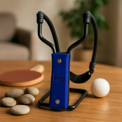 Sure Shot Catapult - Colorful Black and Blue Design for Fun Recreational Use