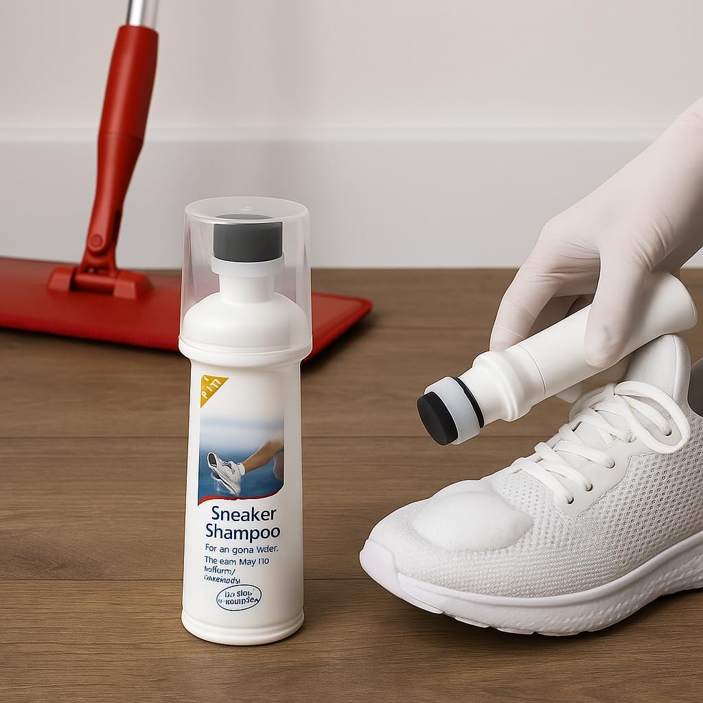 120 Pieces Shoe Shampoo & Cleaners for All Colors - (100ml | Premium Shoe Cleaning Solution | Safe for Leather – Suede – Canvas & More | Effective Stain Removal & Fresh Scent)