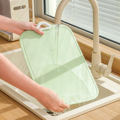 Double Sided TPU Cutting Board – Yellow Durable and Versatile