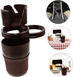 72 Pieces Multifunctional Car Cup Holders (Expanding Car Water Bottle Holder – Rotatable Car Cup Organizer – Secure Drink Holder for Water Bottle – Coffee – and Beverages – Easy to Install-Assorted)