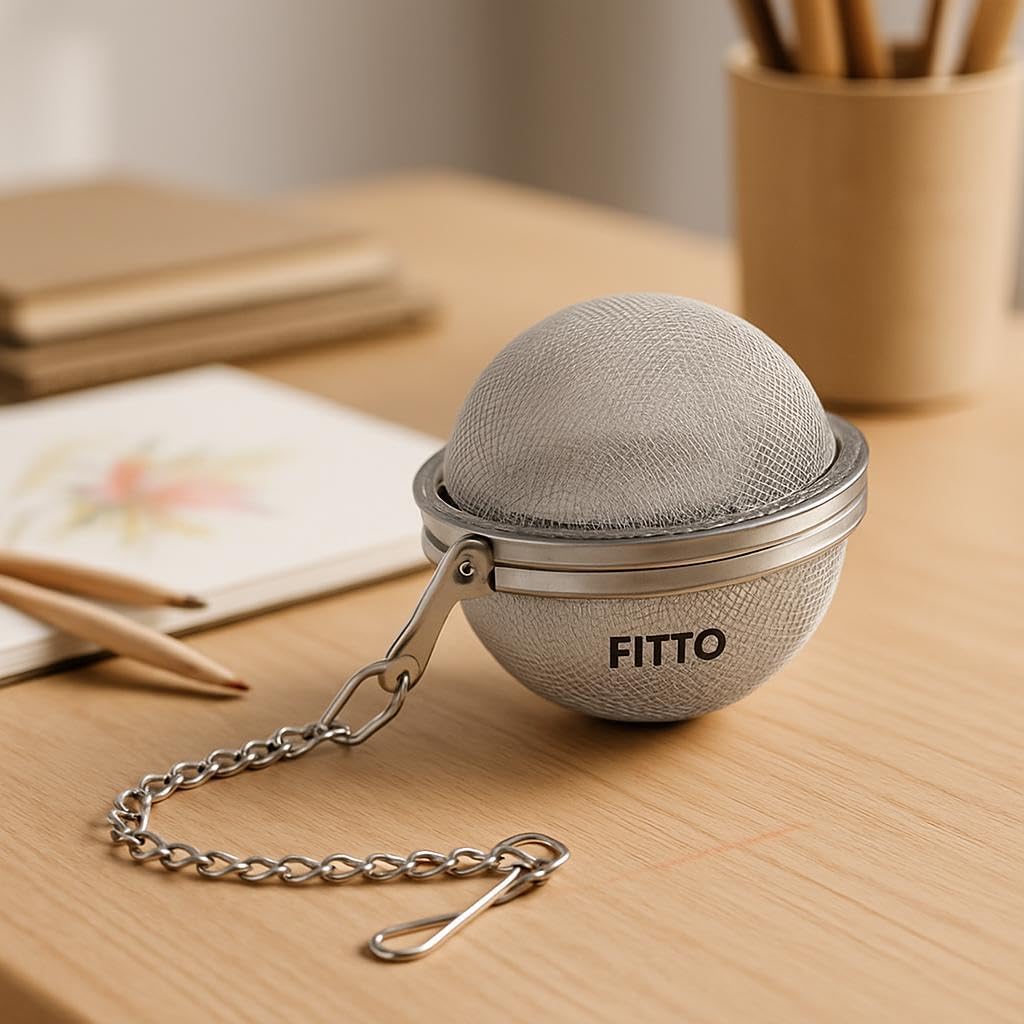 Tea Strainer, 5.3 cm Stainless Steel Tea Ball Infuser for Loose Tea Leaves, Herb, and Fruit – Fine Mesh Tea Filter for Perfect Steeping