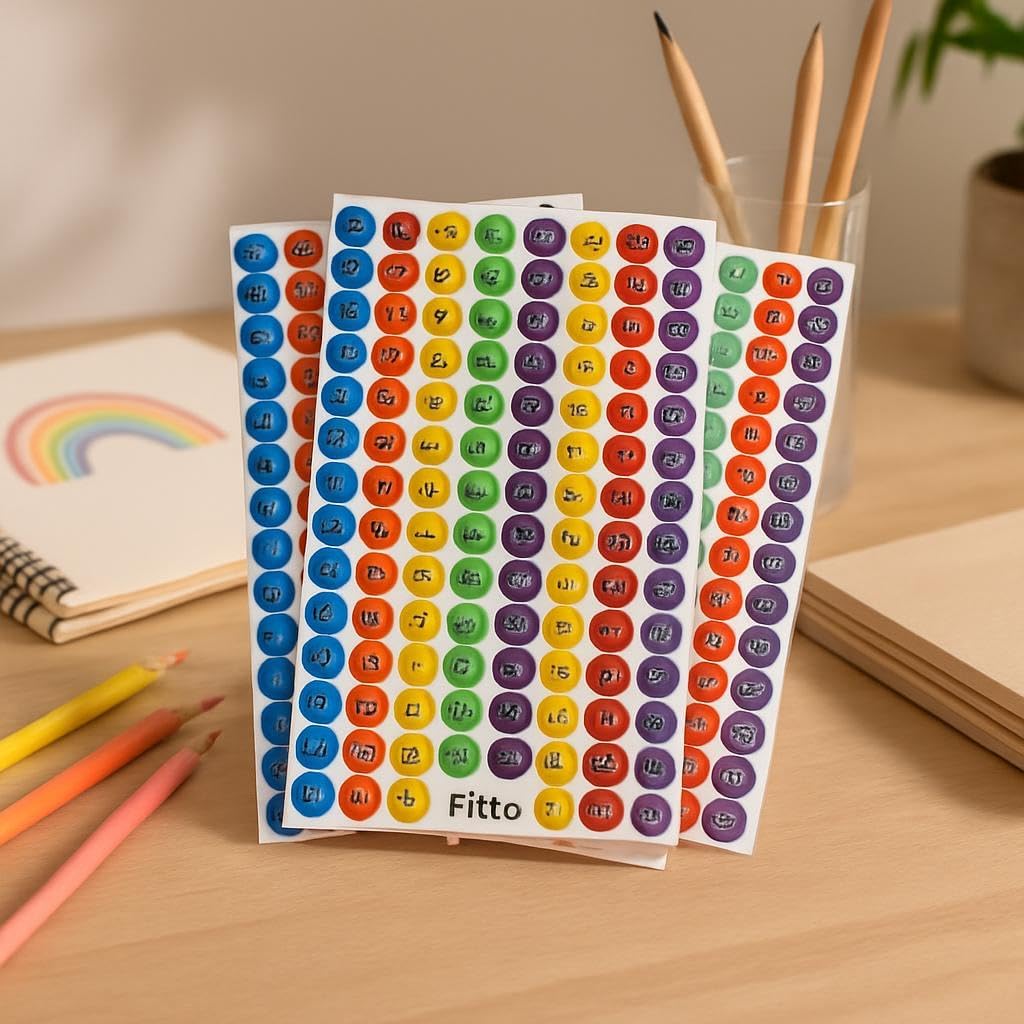 240 Pieces 5 Sheets Self Adhesive Emoji Labels (13.9x11.5cm Fun Sticker Set for Organizing)