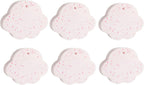 96 Pieces PVA Cat Paw Scrubbing Sponges (Soft – Absorbent – White & Pink – Pack of 6)