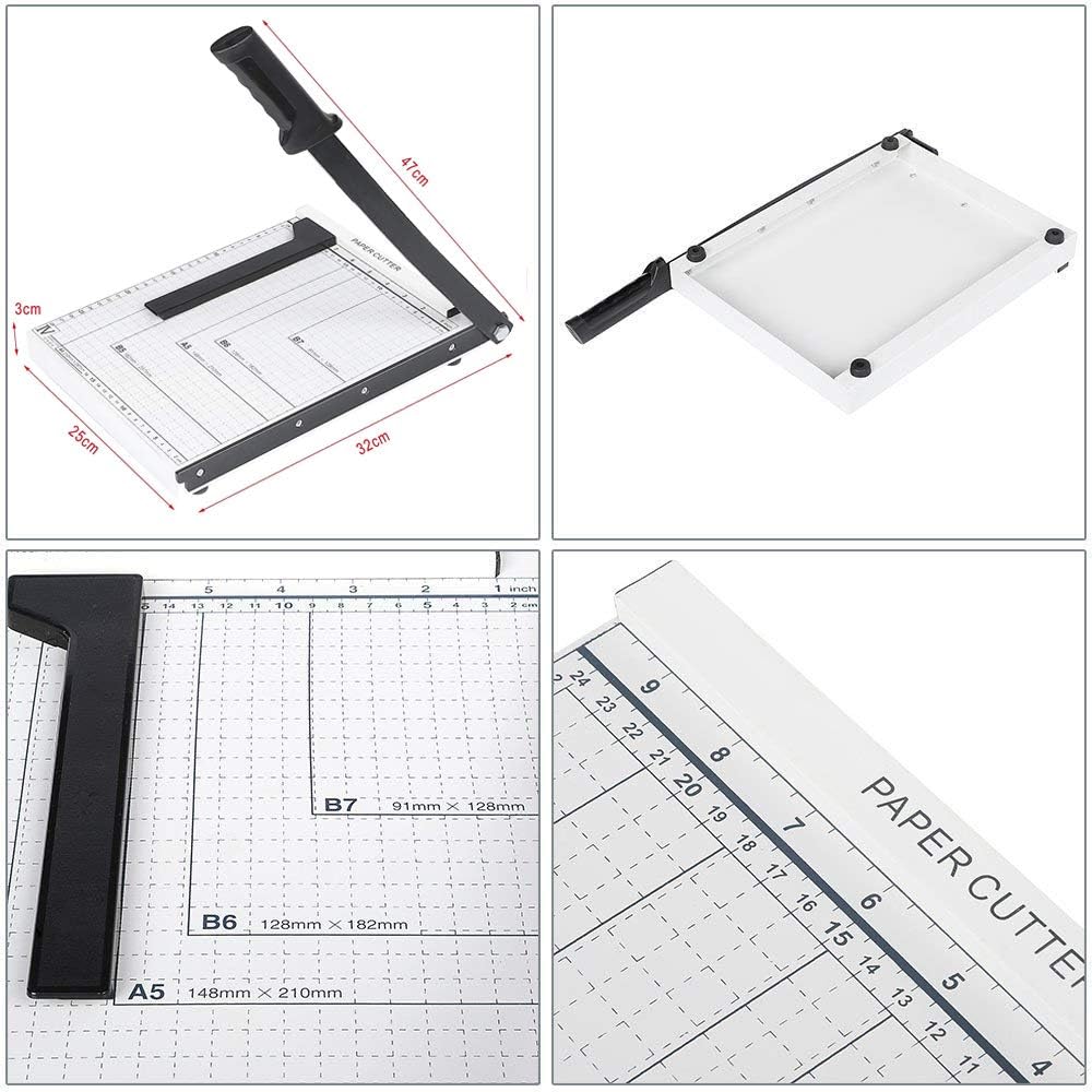 48 Pieces Paper Cutters (30x25cm Precision Cutting Tool for Office & Crafts)