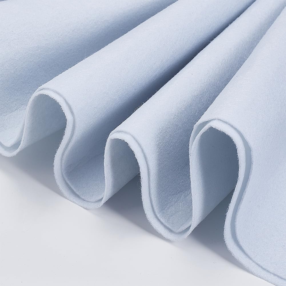 Felt Fabric 1 Piece 40cm x 60cm White for Crafts, DIY Projects, Sewing, and Home Decor
