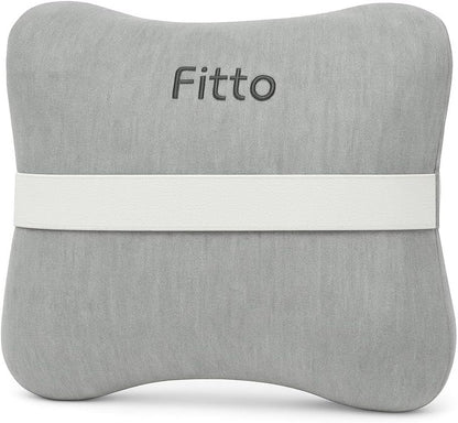 Car Neck Pillows, Soft Slow-Rebound Memory Foam Headrest, Grey